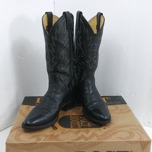 Dan Post Men's 13 blk Corona Leather Western Boots